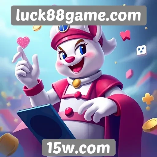Variedade de jogos disponíveis em luck88game